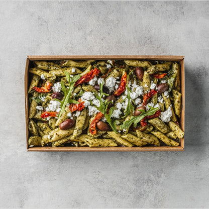 Salad Platter: Vegetarian Pesto Pasta